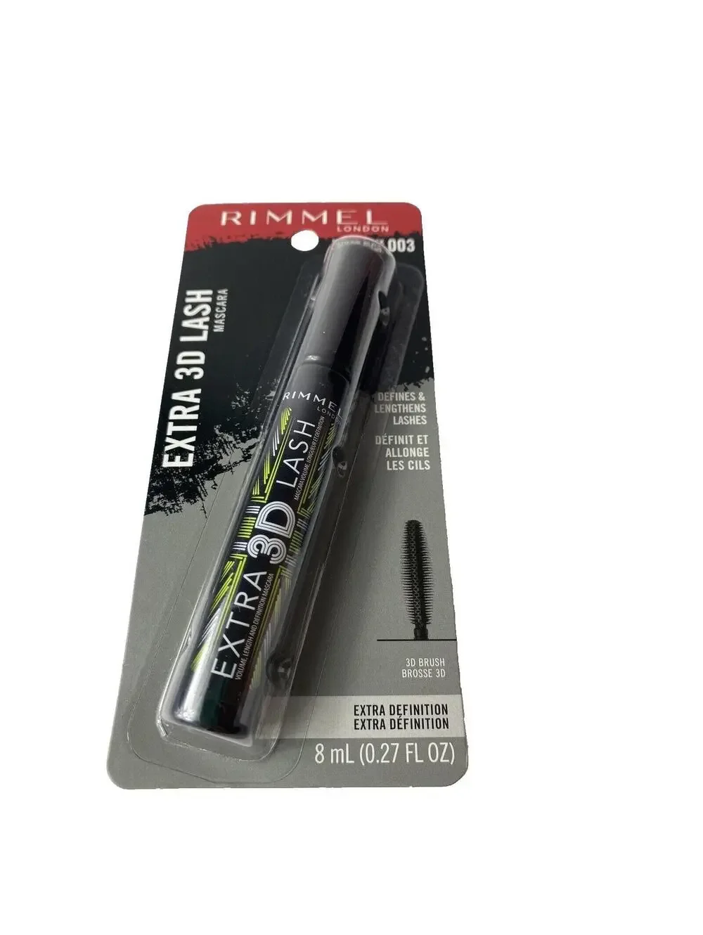 Rimmel 3D mascara 3pc Lot New make up